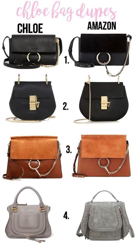 amazon chloe bag dupe|tote bag similar to chloe.